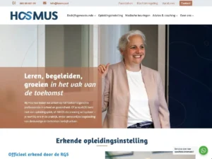 WordPress website Hosmus warme uitstraling